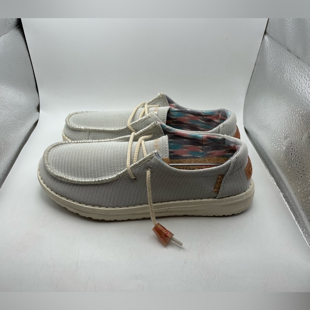 Hey Dude Wendy Eco Sox cloud womens loafers size 6